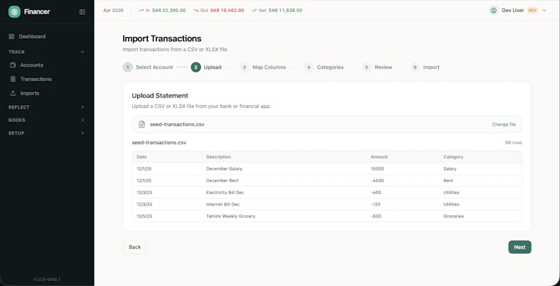 Financer screenshot 5