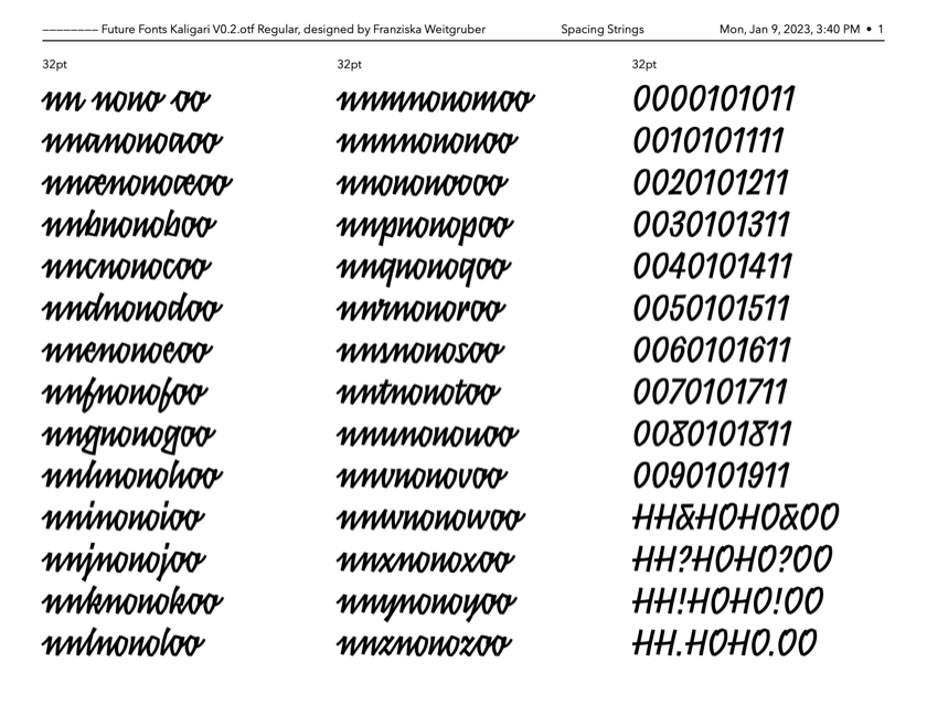 Font Proofer media 3