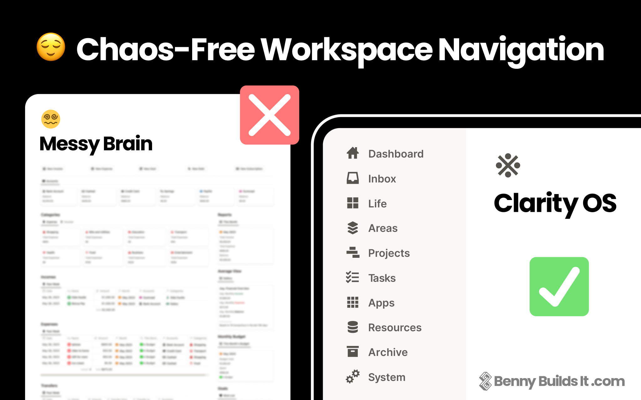 Clarity OS | Second Brain for Notion - Screenshot 3 showing product features and functionality