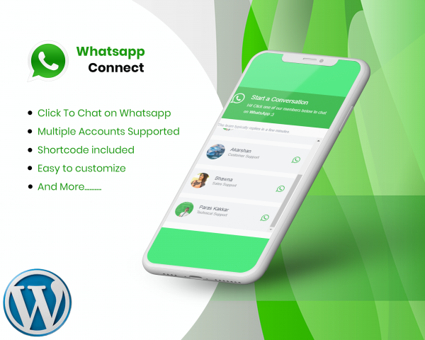 Complemento de conectar whatsapp para wordpress