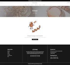 Leonie: Beauty Salon Website Template gallery image