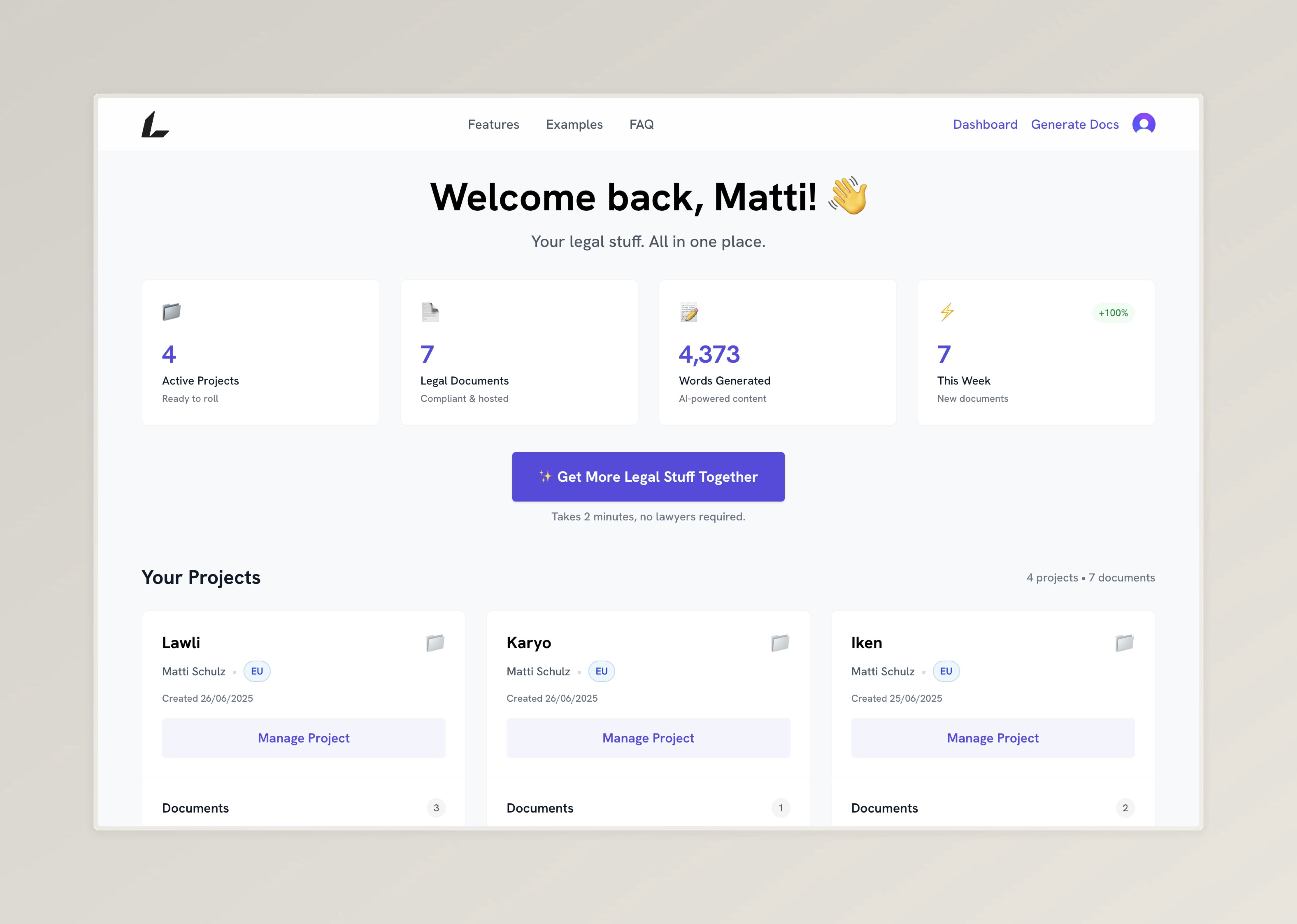 Lawli — Legal Pages, Minus the Pain media 2