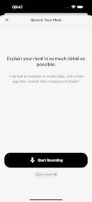 Saylo AI - Just say what you ate