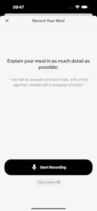Saylo AI - Just say what you ate