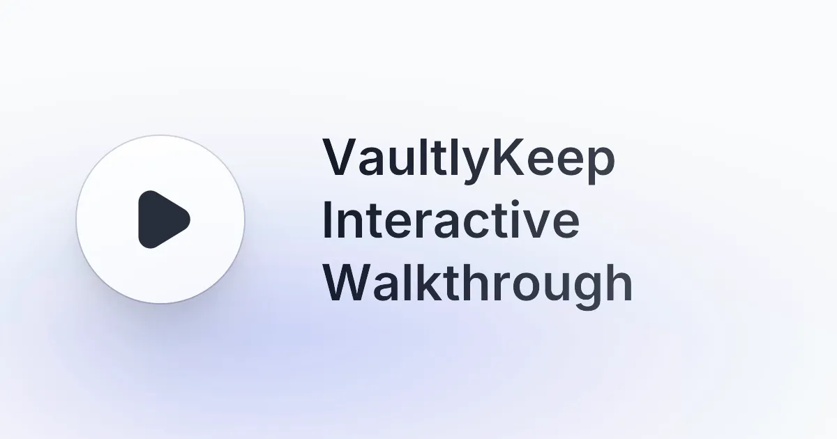 VaultlyKeep gallery image