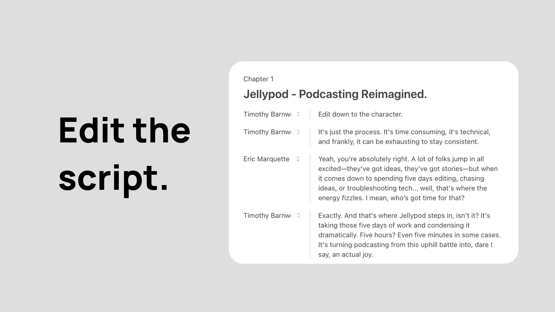 Jellypod screenshot