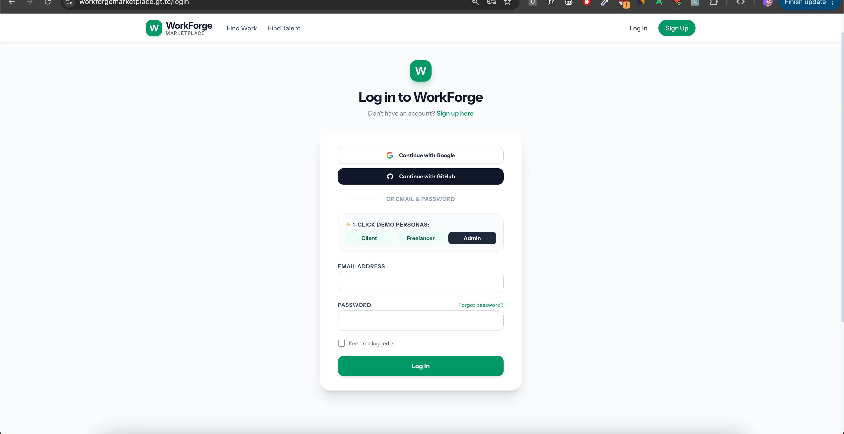 WorkForge — Upwork Clone Source Code gallery image
