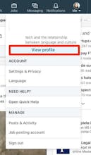 Promotion on Linkedin gallery image