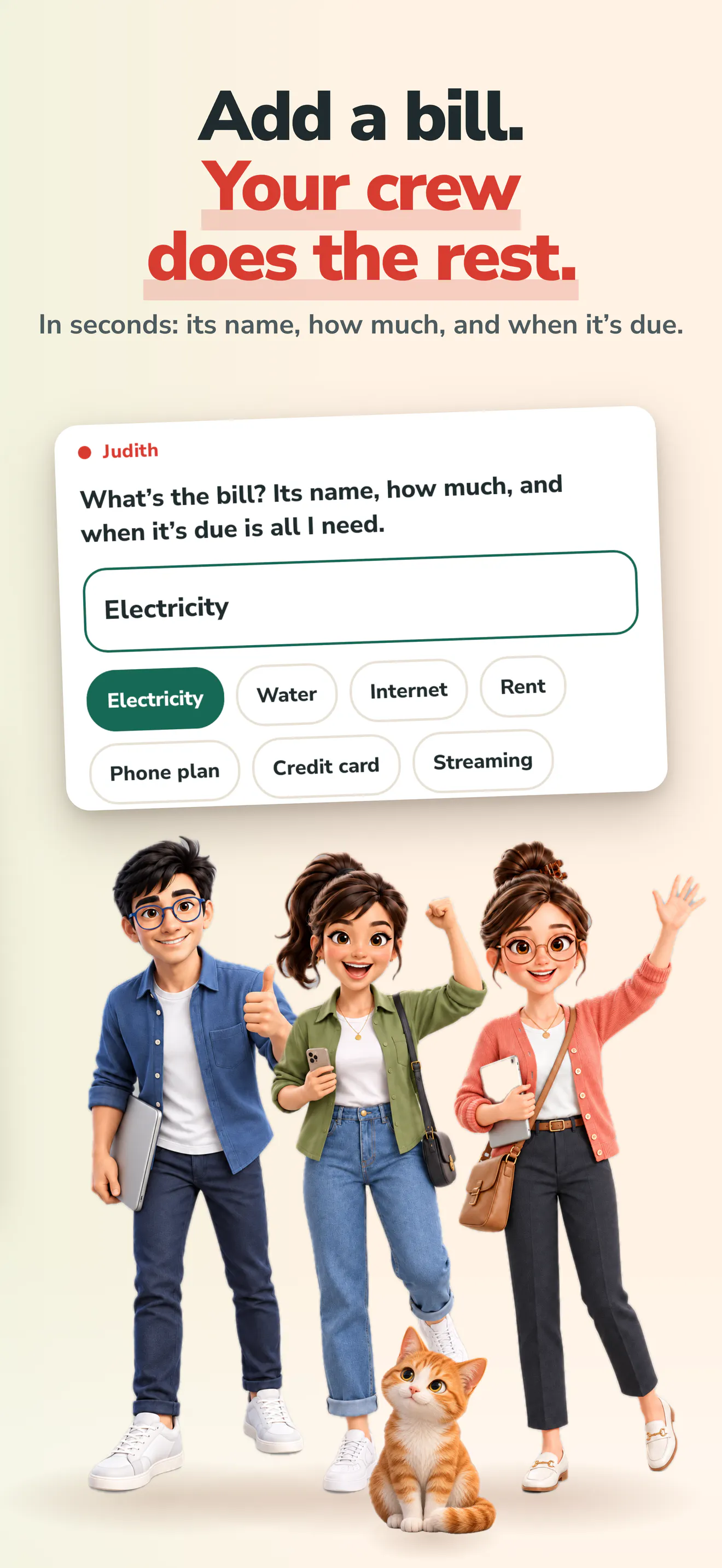 Myrna & Judith: Bill Tracker gallery image