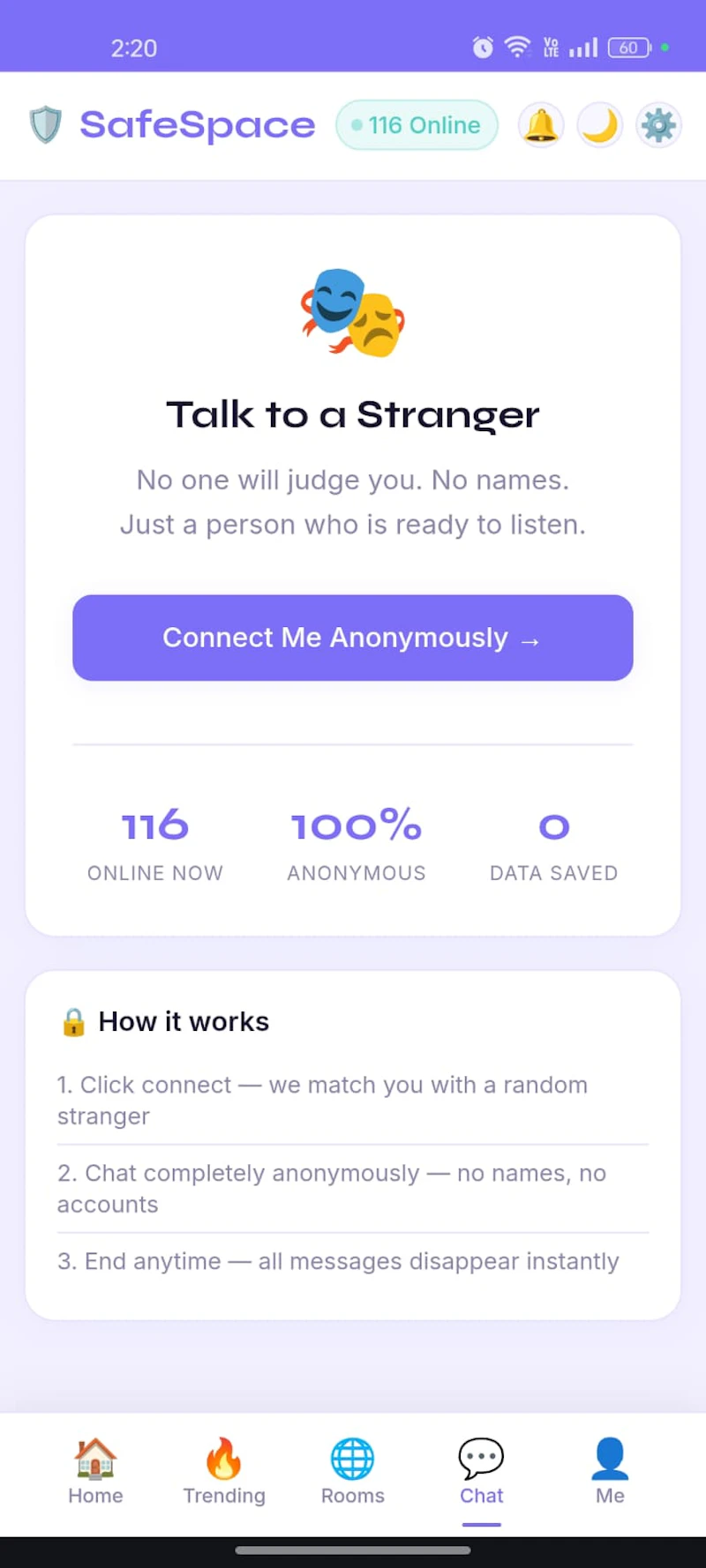 SafeSpace 🛡️ screenshot 4