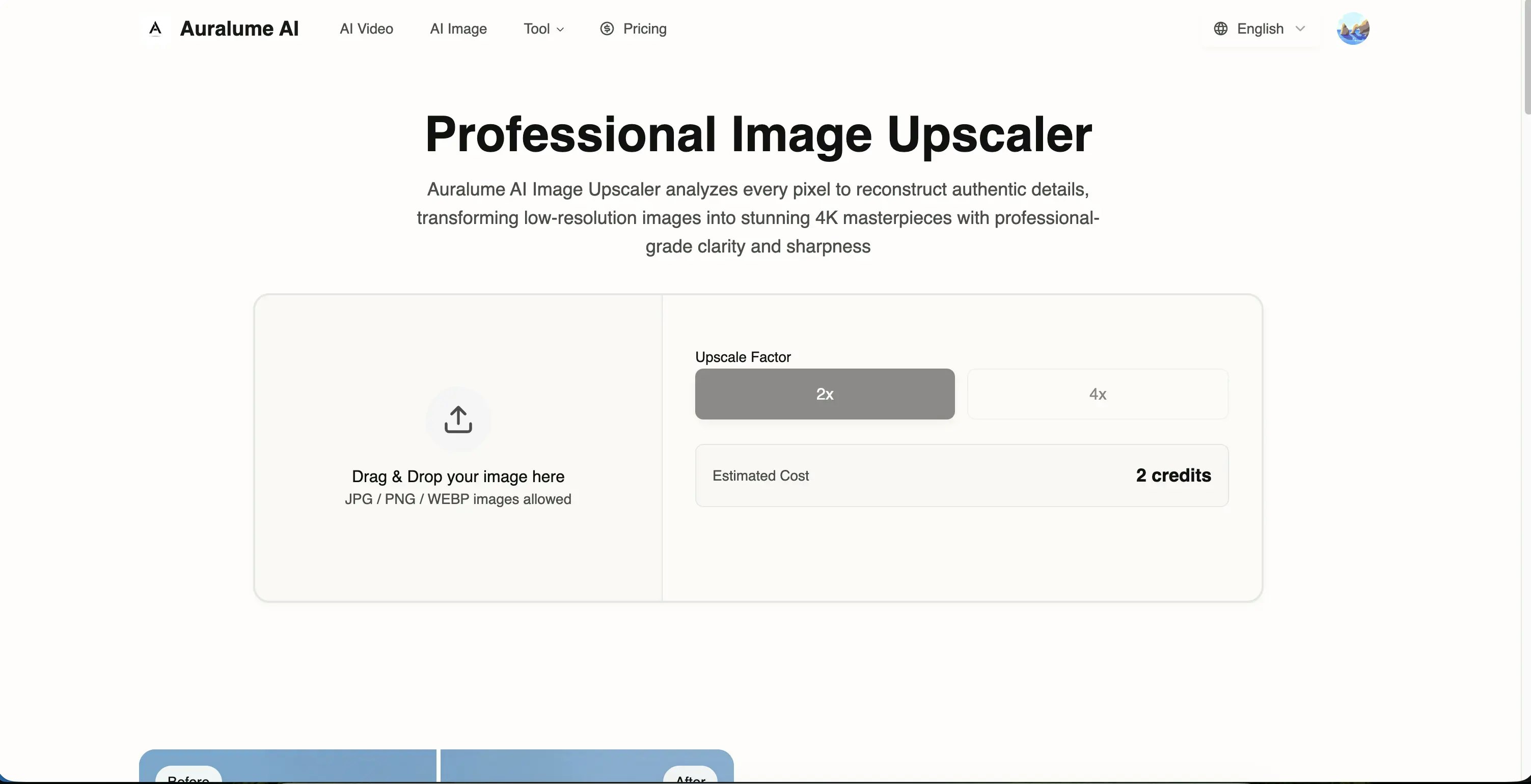 Auralume AI - Screenshot 5 showing product features and functionality