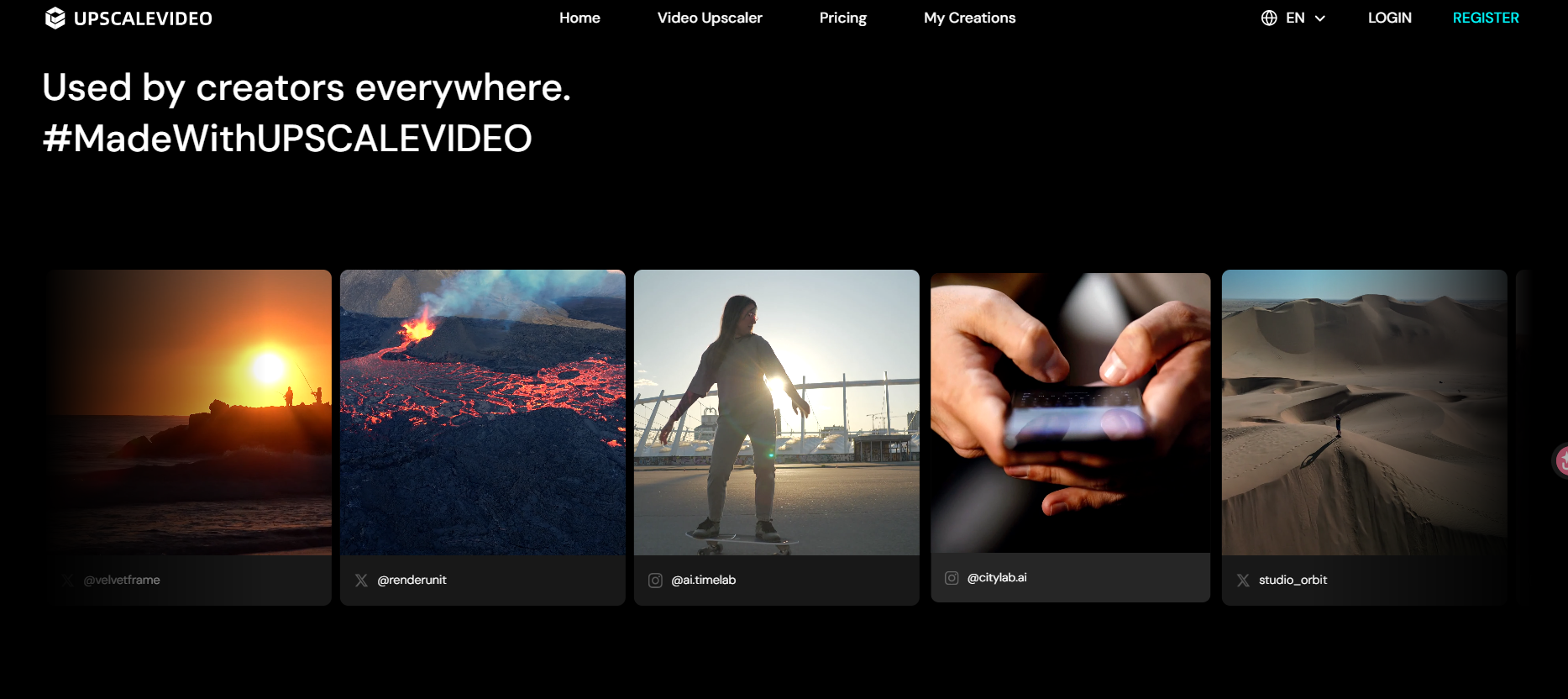 UPSCALEVIDEO gallery image