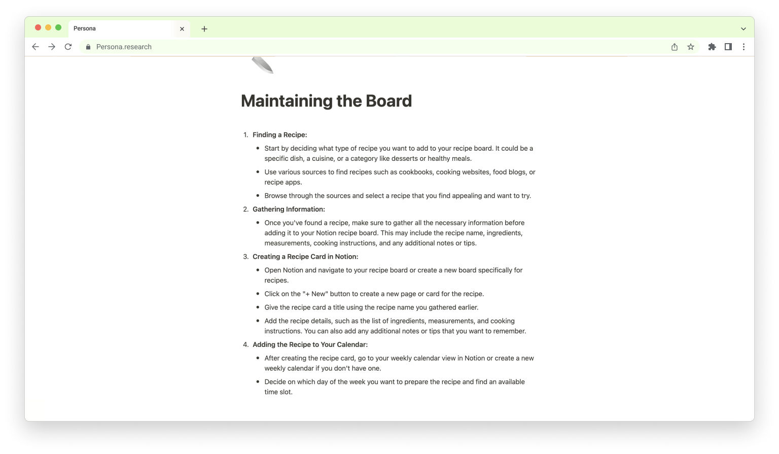 recipe-board-ultimate-notion-template-product-information-latest