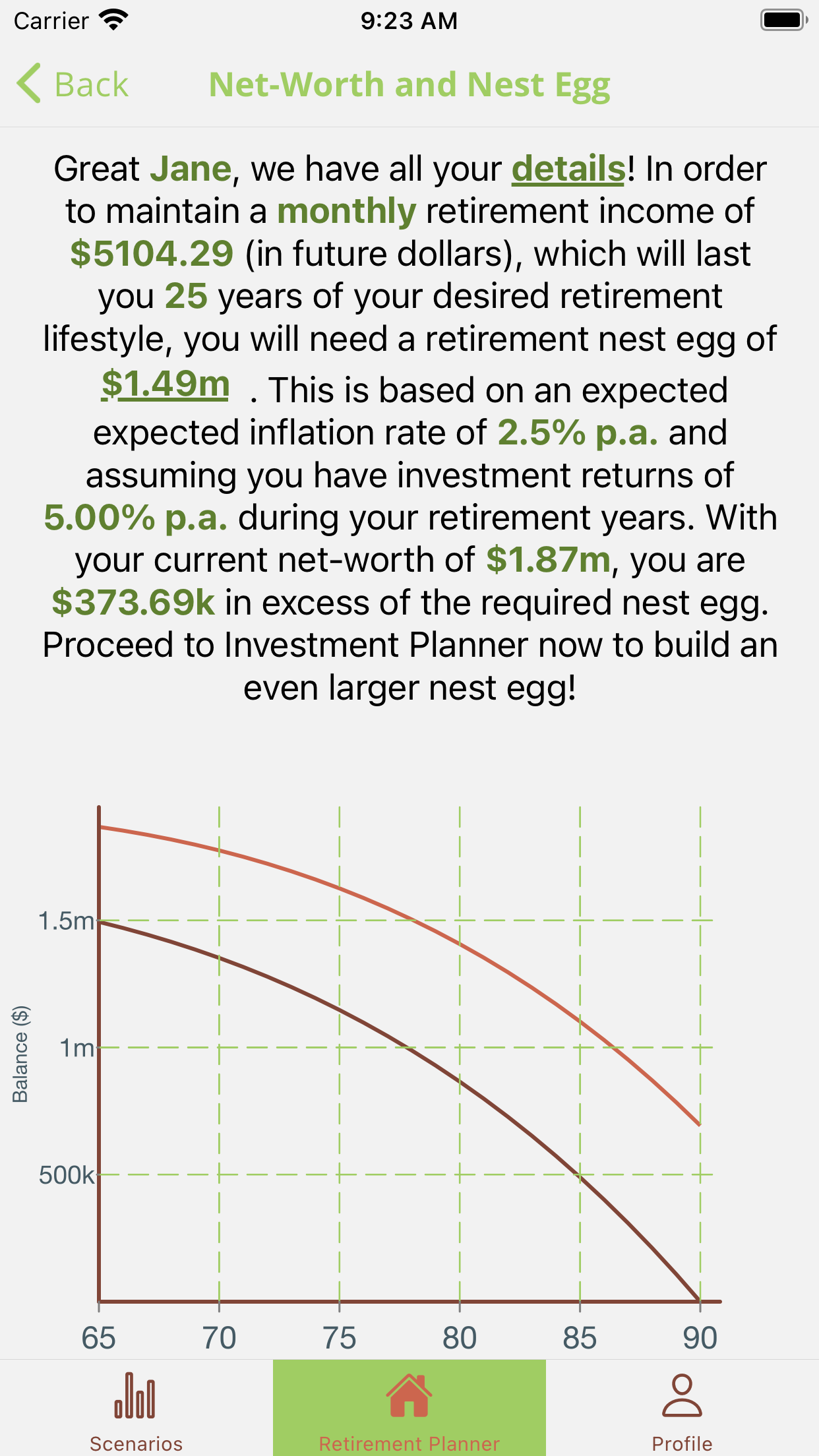 Retirement Planner gallery image