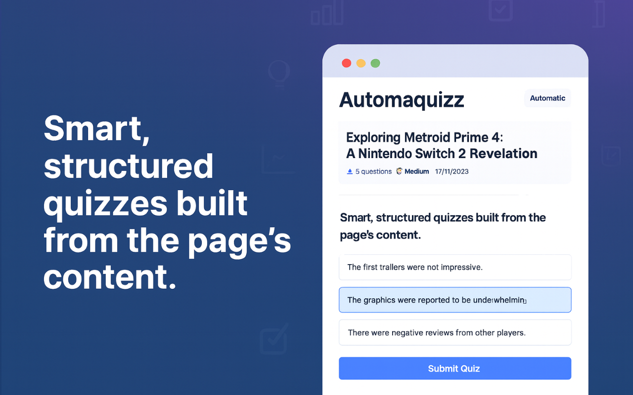 Automaquizz gallery image