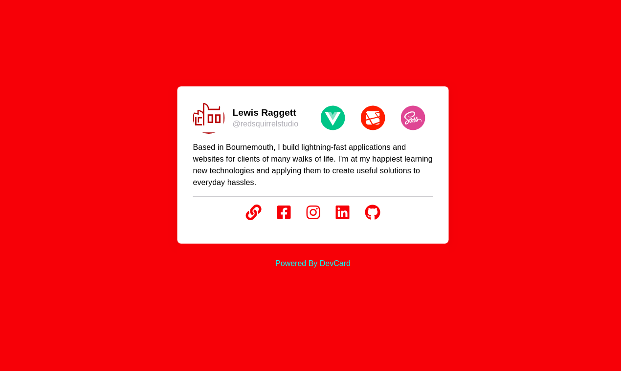 DevCard gallery image