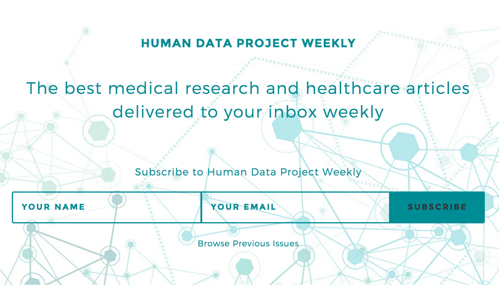 Human Data Project Weekly