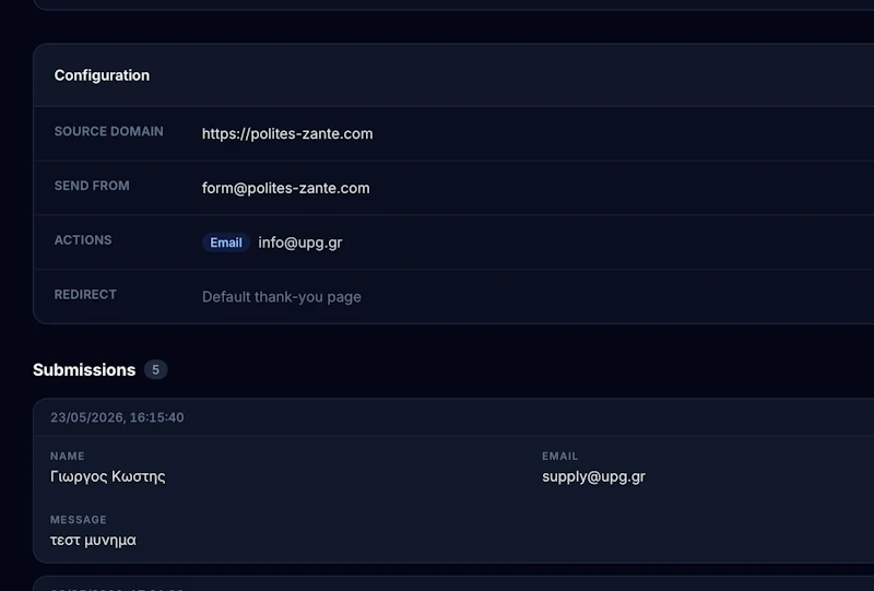 StaticForms screenshot 7