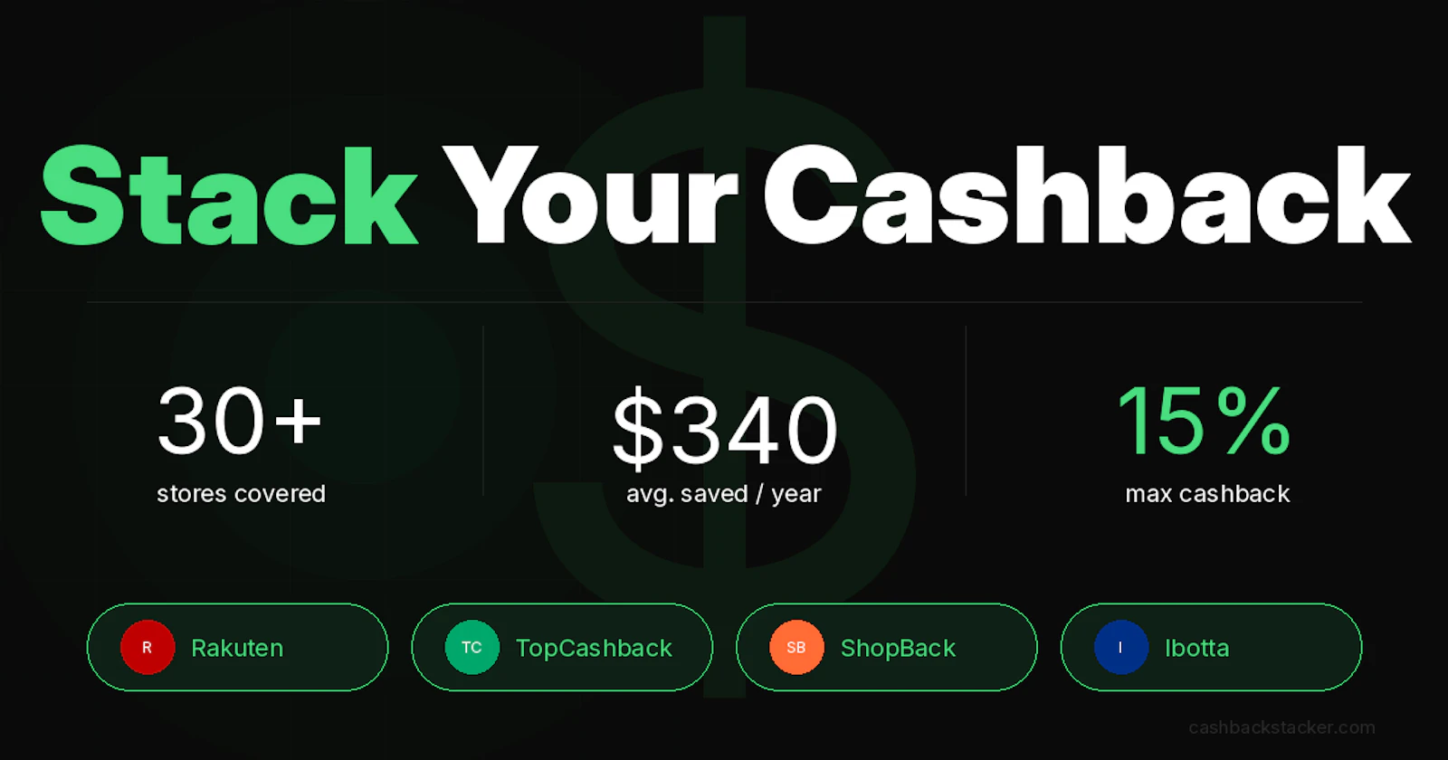 CashbackStacker screenshot 2