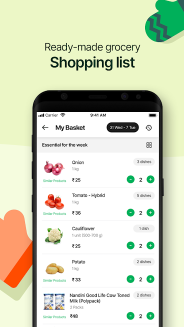 Convenient Meal Planning & Shopping gallery image