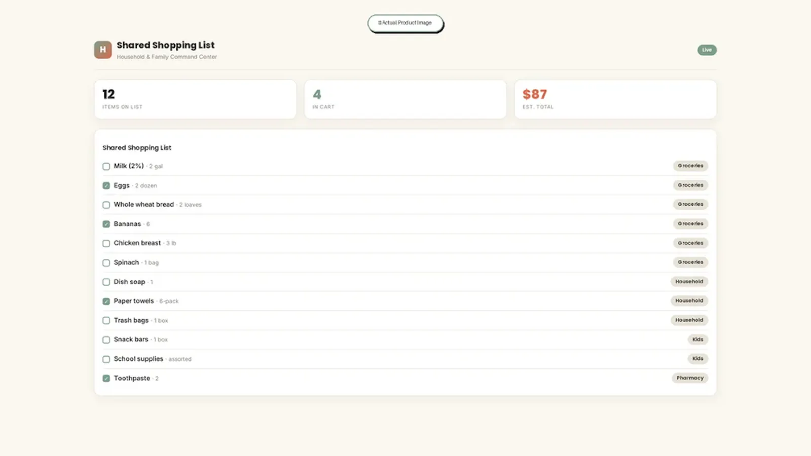 Family Command Center screenshot 3
