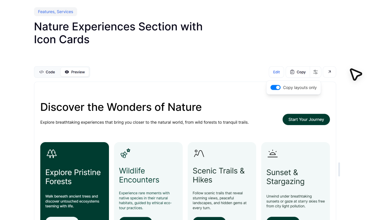 BlockLayouts - Biblioteca de patrones de WordPress prediseñada (sin complementos) media 3