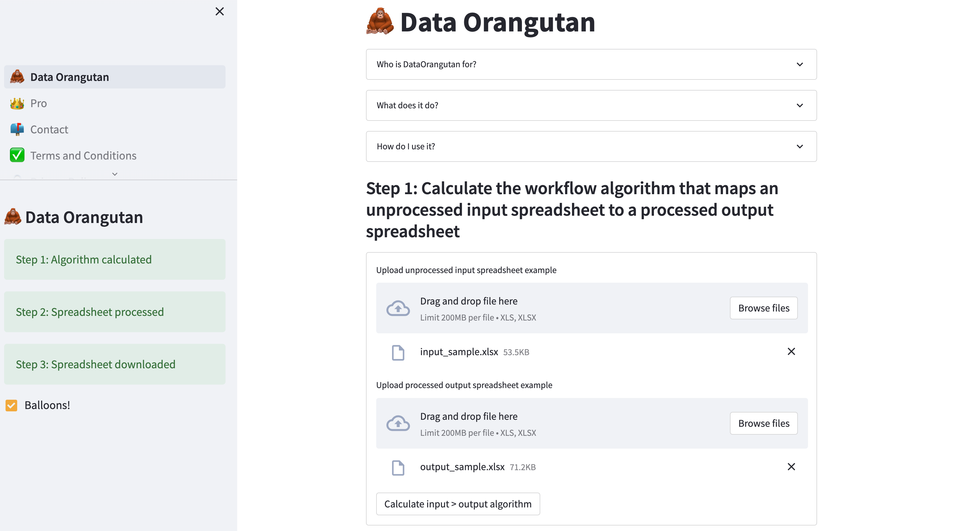 Dataonangutan - Excel 워크 플로를 배우고 스프레드 시트 처리를 자동화합니다 미디어 1