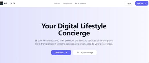 BE LUX AI Consumer App gallery image
