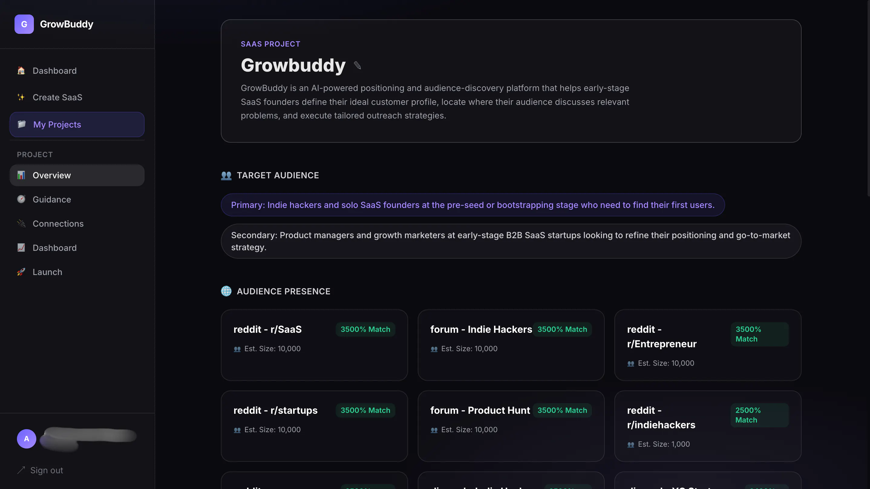 GrowBuddy — Build Your SaaS Identity gallery image