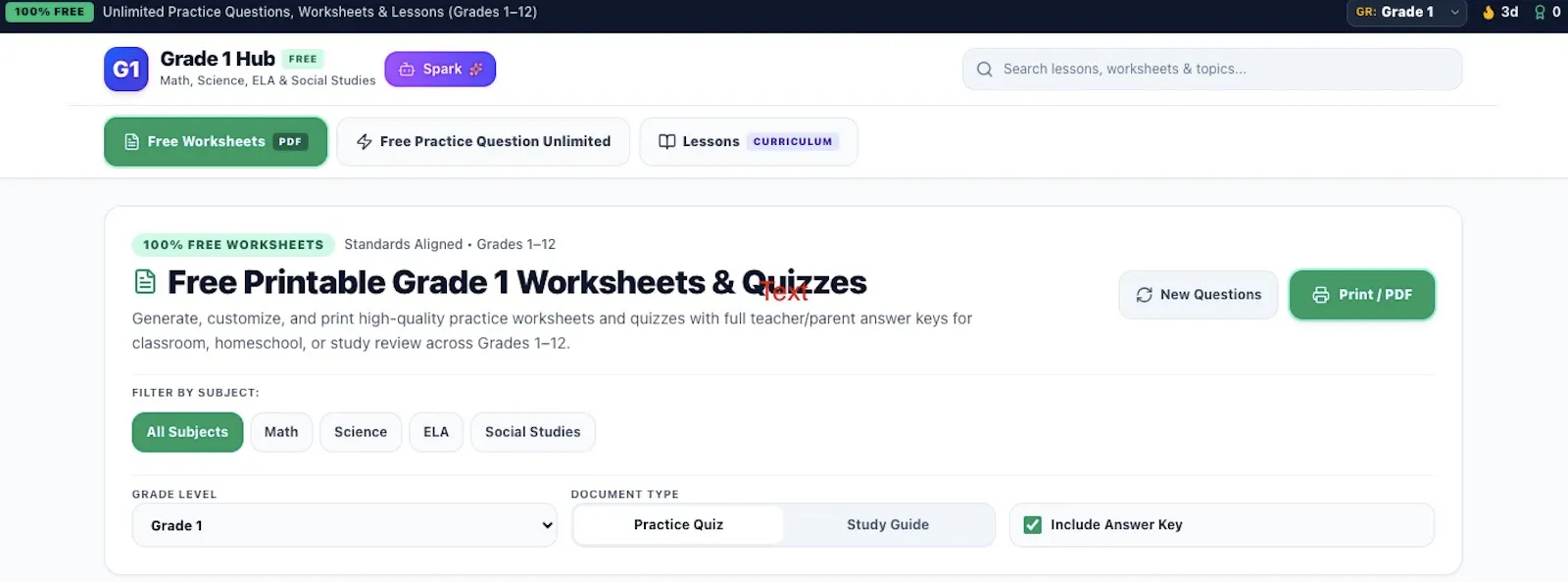 Learning Power screenshot 1