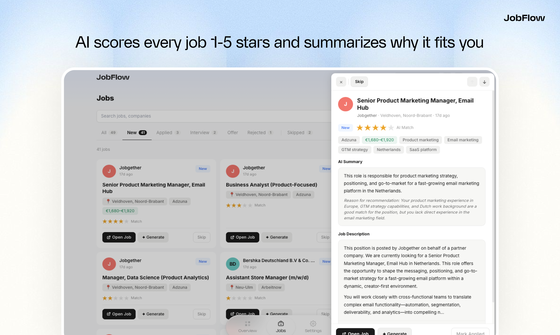 JobFlow gallery image