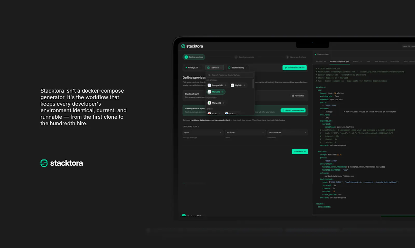 Stacktora screenshot 2