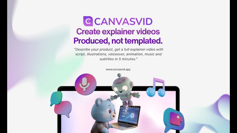 Canvasvid screenshot 1 (video preview)