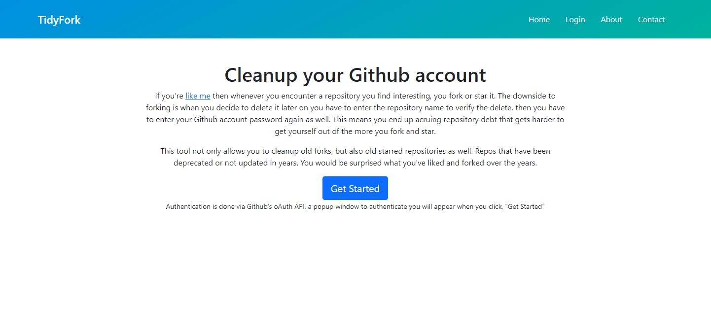 TidyFork gallery image