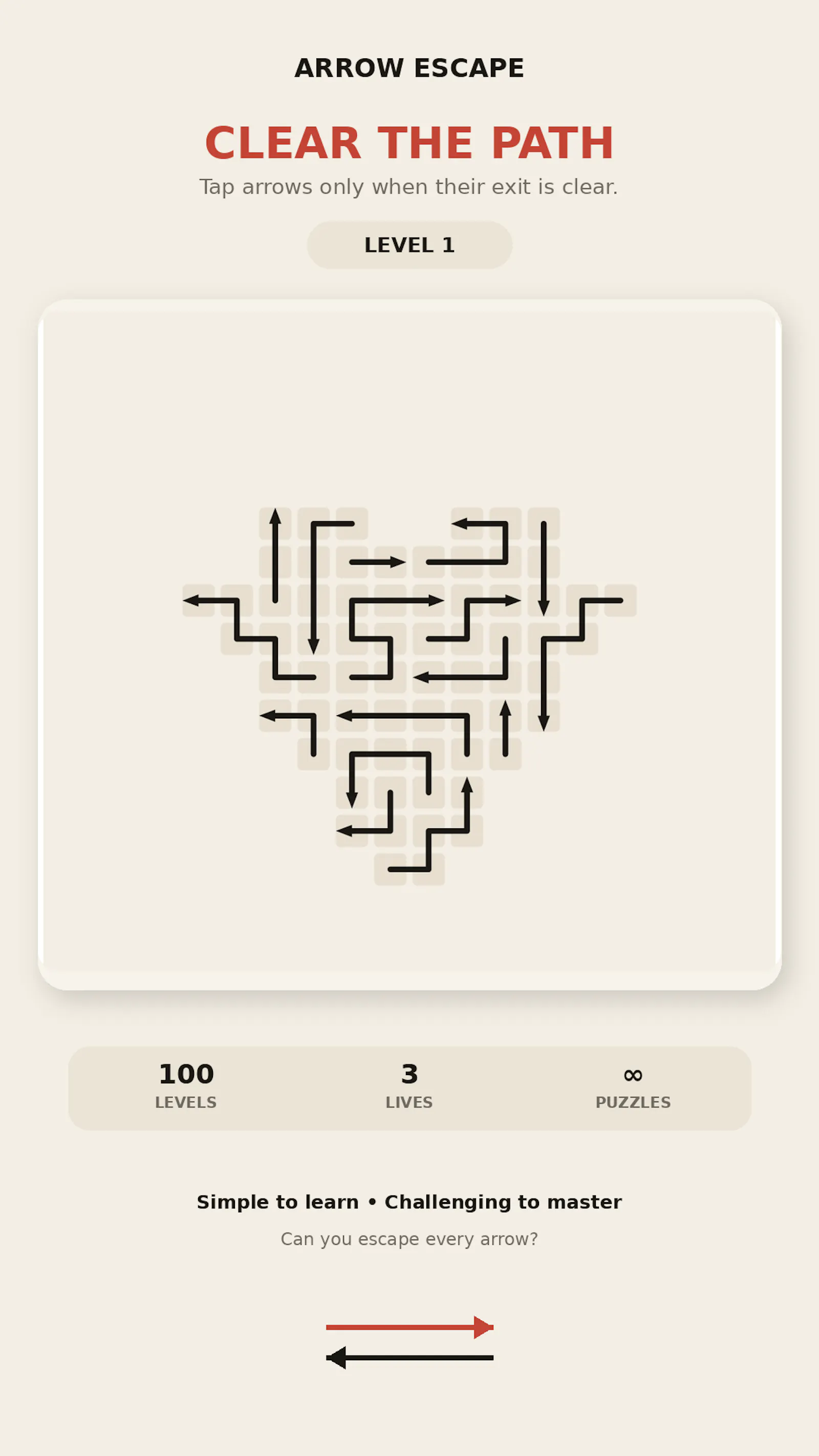 Arrow Puzzle Escape screenshot 1