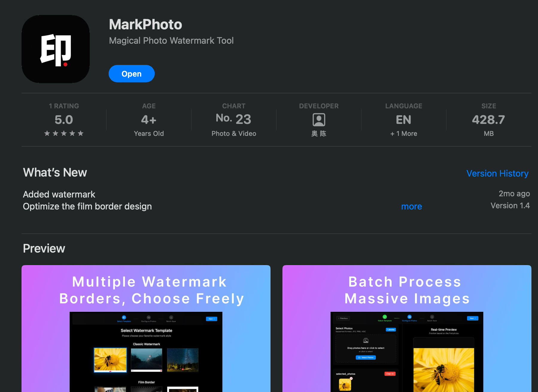 MarkPhoto gallery image