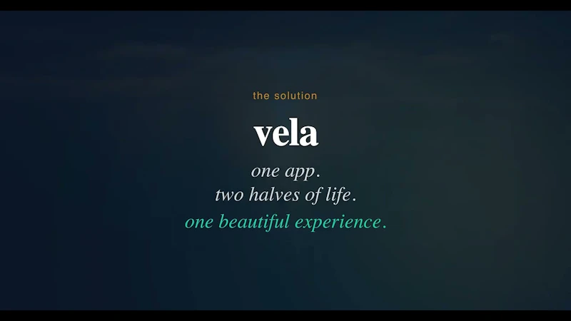 Vela — Set your course. Live well. screenshot 1 (video preview)