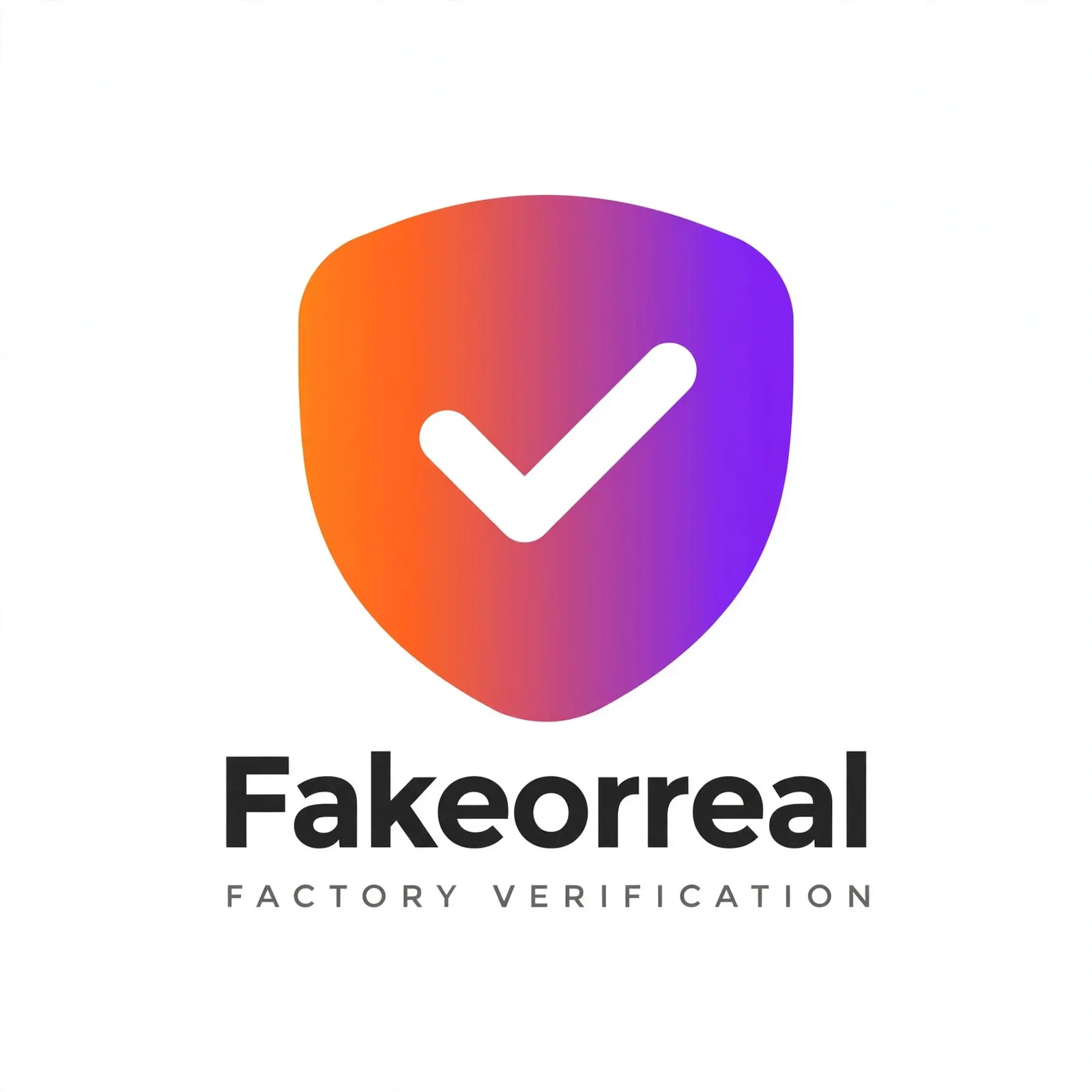 Fakeorreal logo