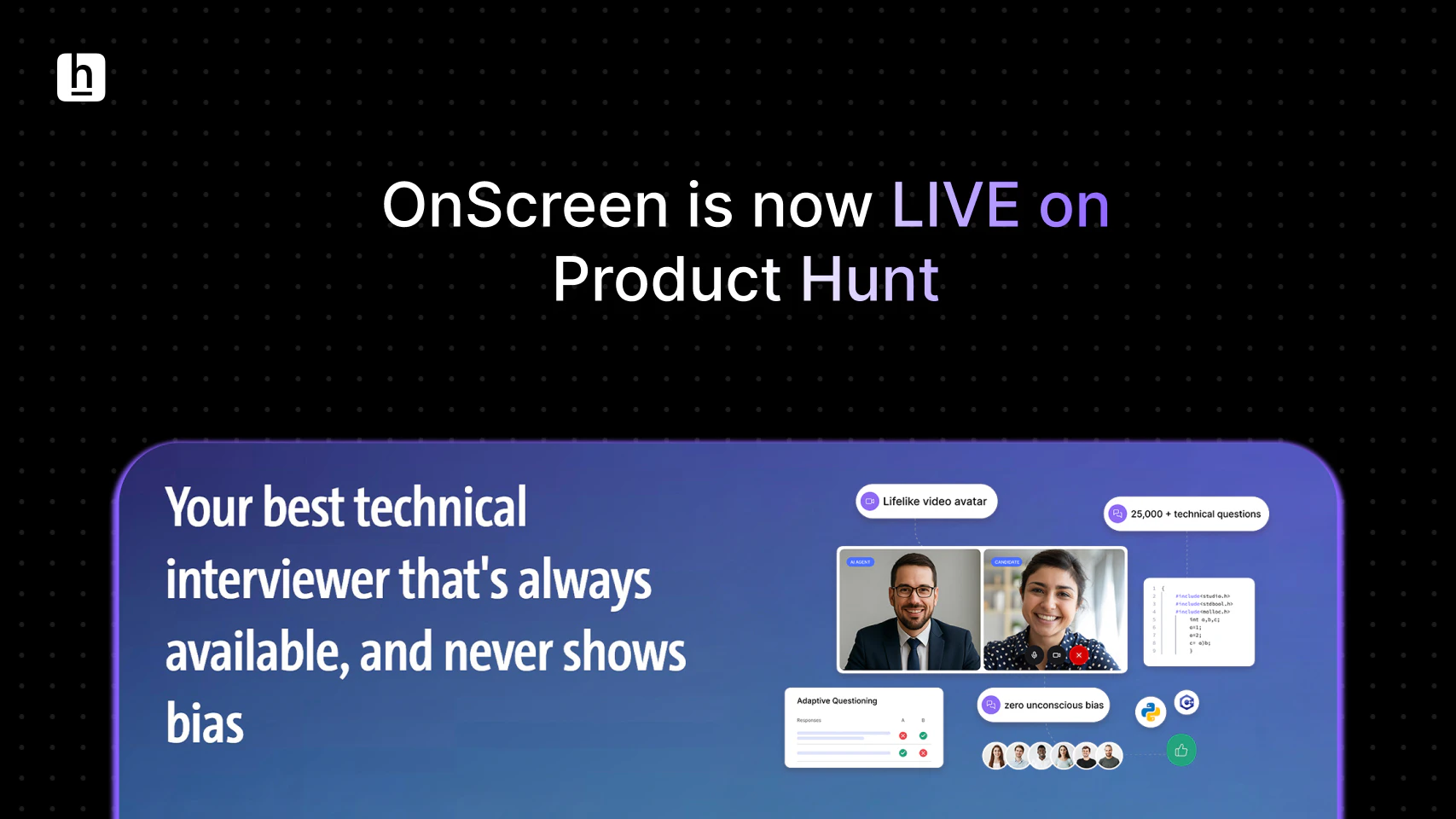 HackerEarth OnScreen screenshot 1