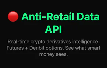 Anti-Retail Crypto API gallery image