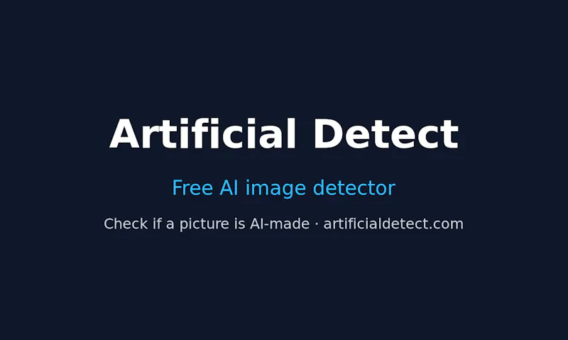Artificial Detect screenshot 1