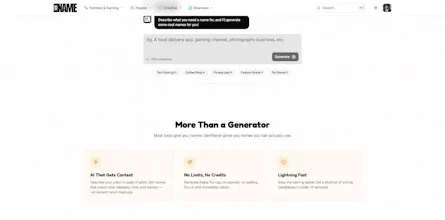 GenName.io gallery image