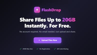 FlashDrop gallery image