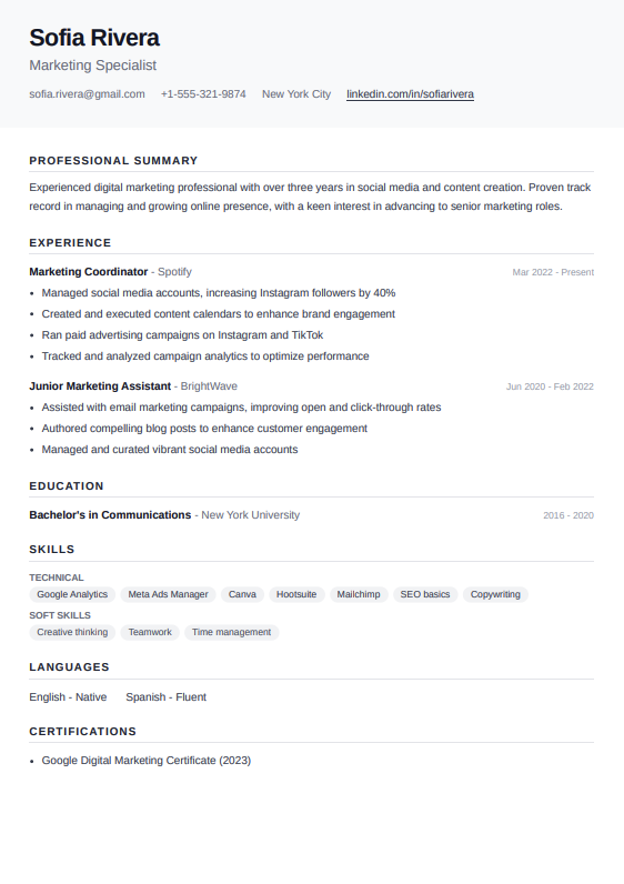 Resumify gallery image