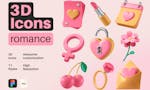 3D Icons Pack - Romance image