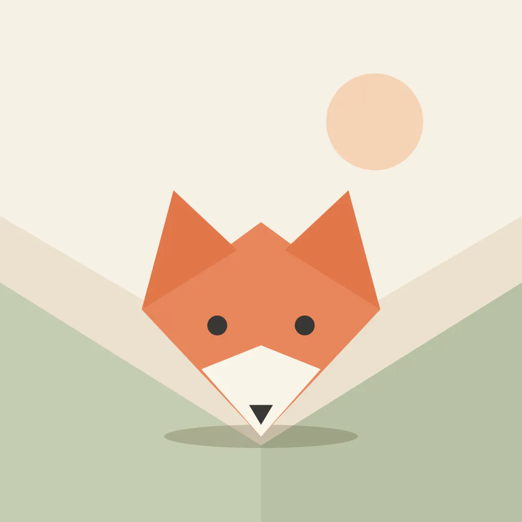 Foldling: Virtual Fox Pet