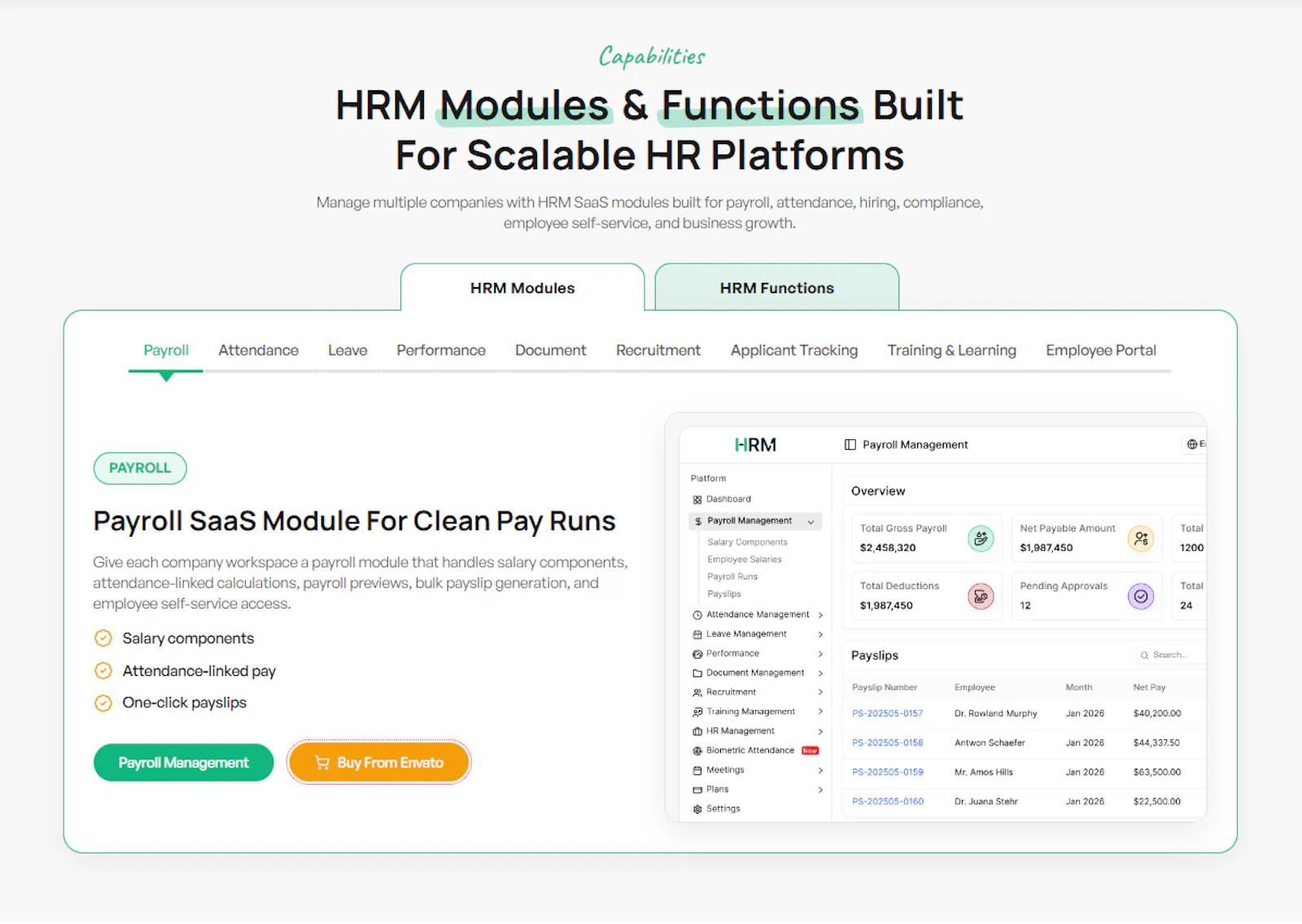 HRM SaaS screenshot 3