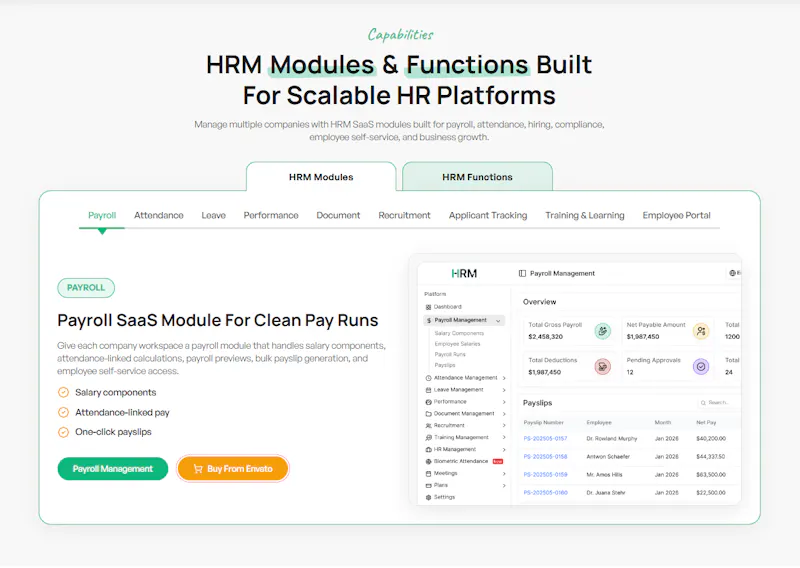 HRM SaaS screenshot 3
