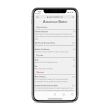 Tabled - Contactless Menus gallery image