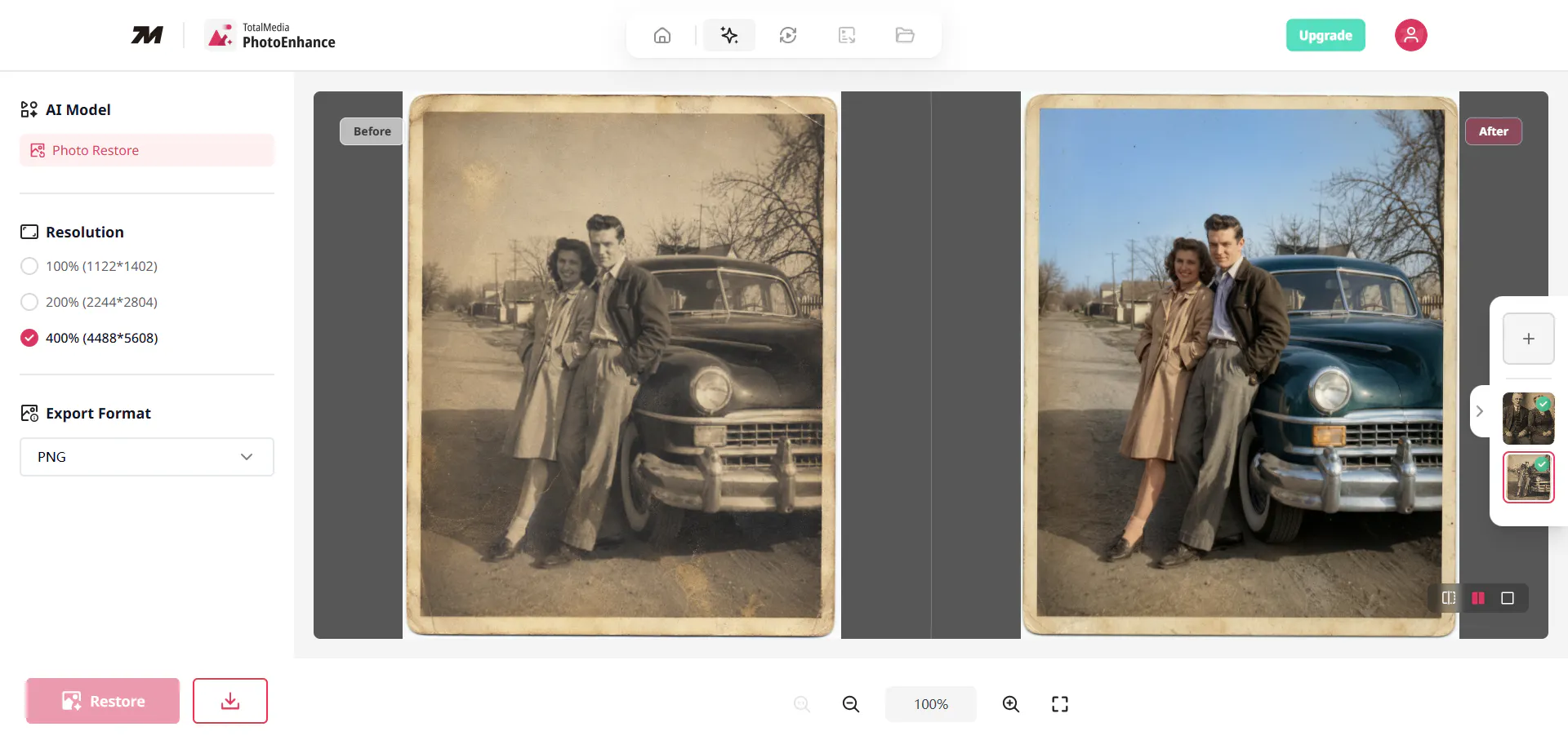 TotalMedia PhotoEnhance gallery image